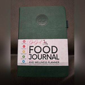 Food Journal and Wellness Planner - Green
